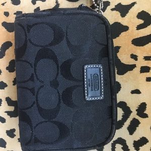 Coach small cosmetic bag/wallet